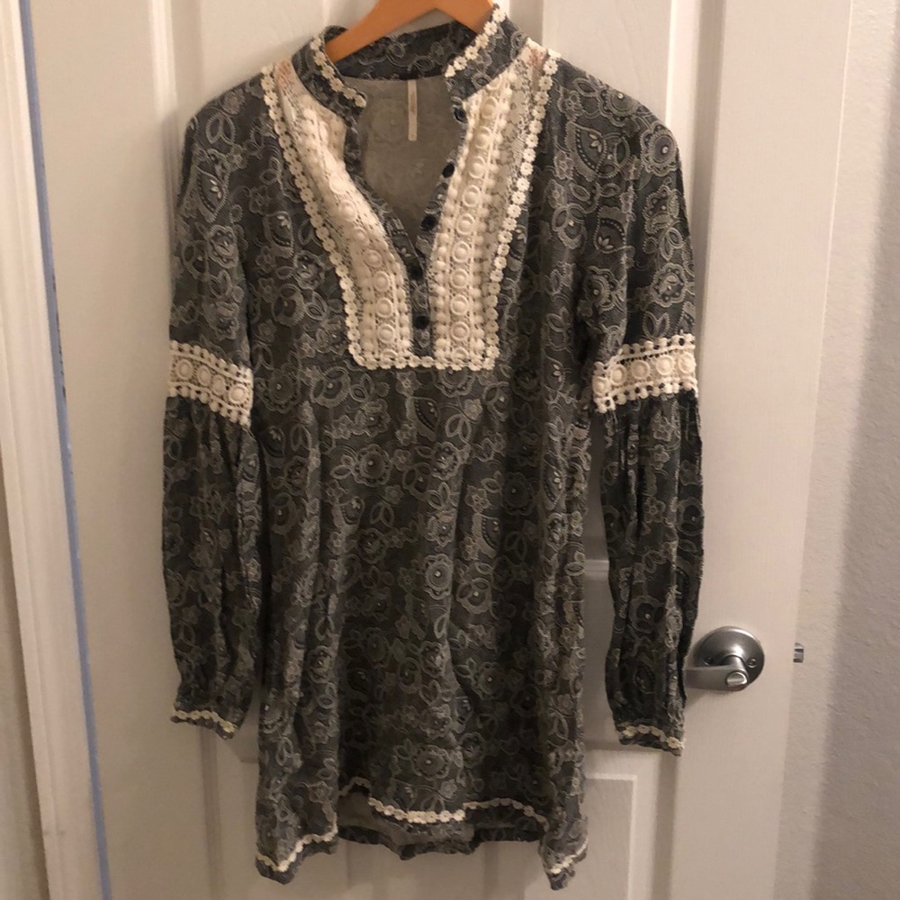 Free people long sleeve dress